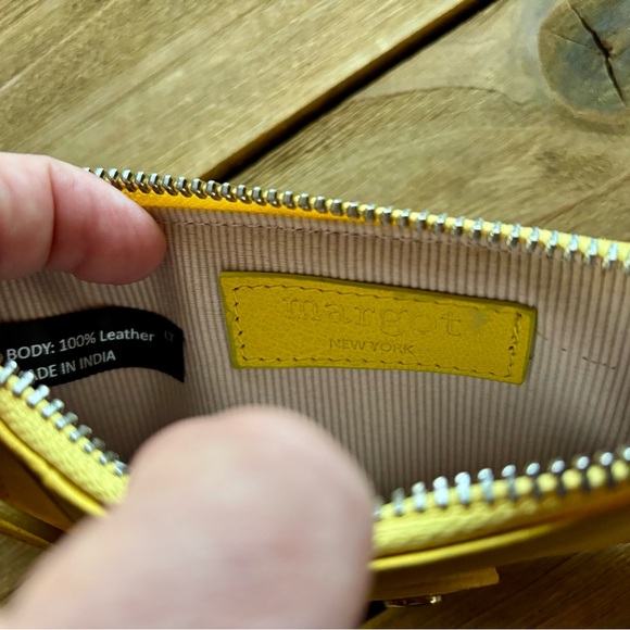 Mango Yellow Wristlet Wallet - Picture 7 of 10